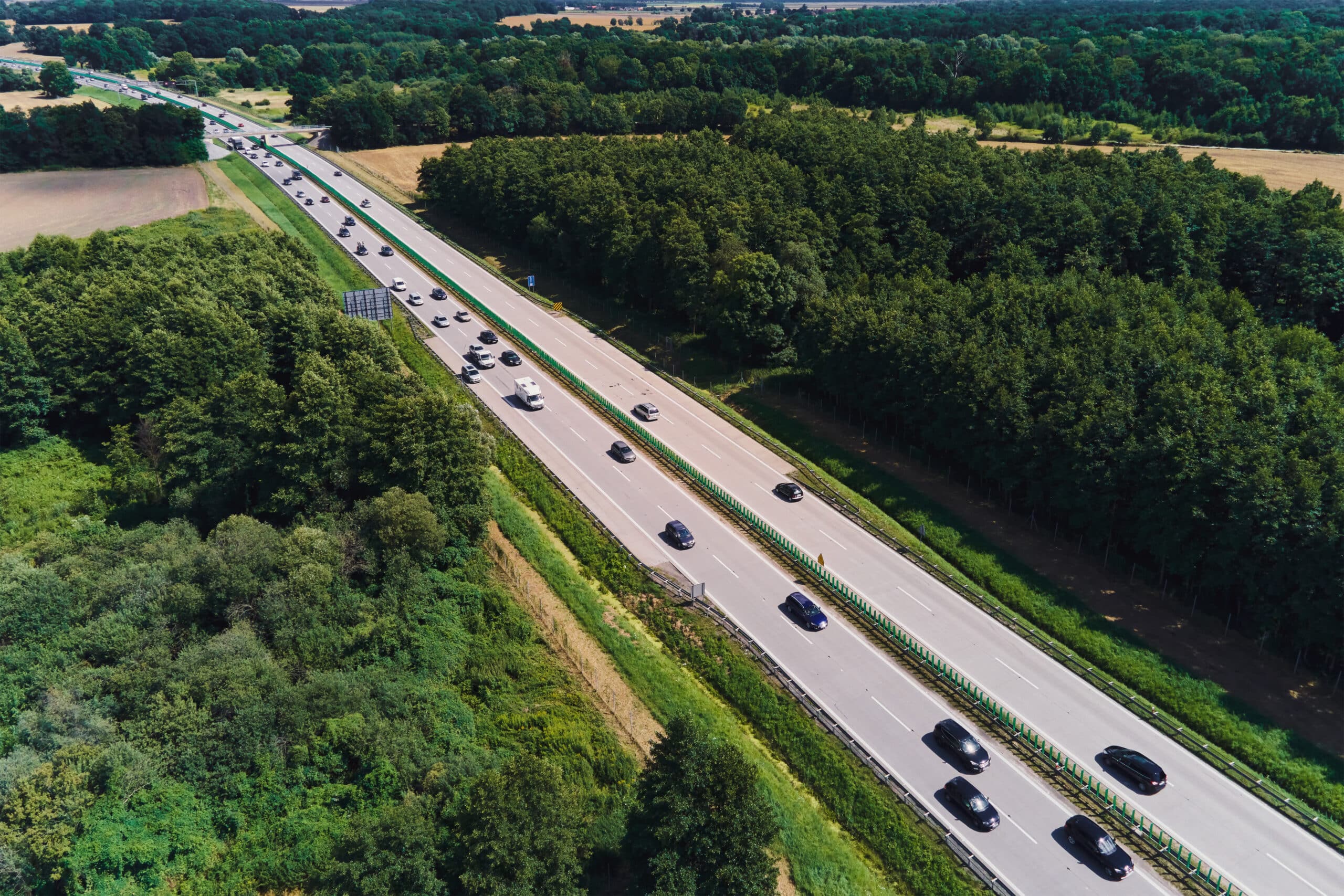 cars movement on a highway aerial view car traff 2025 03 15 02 51 03 utc scaled